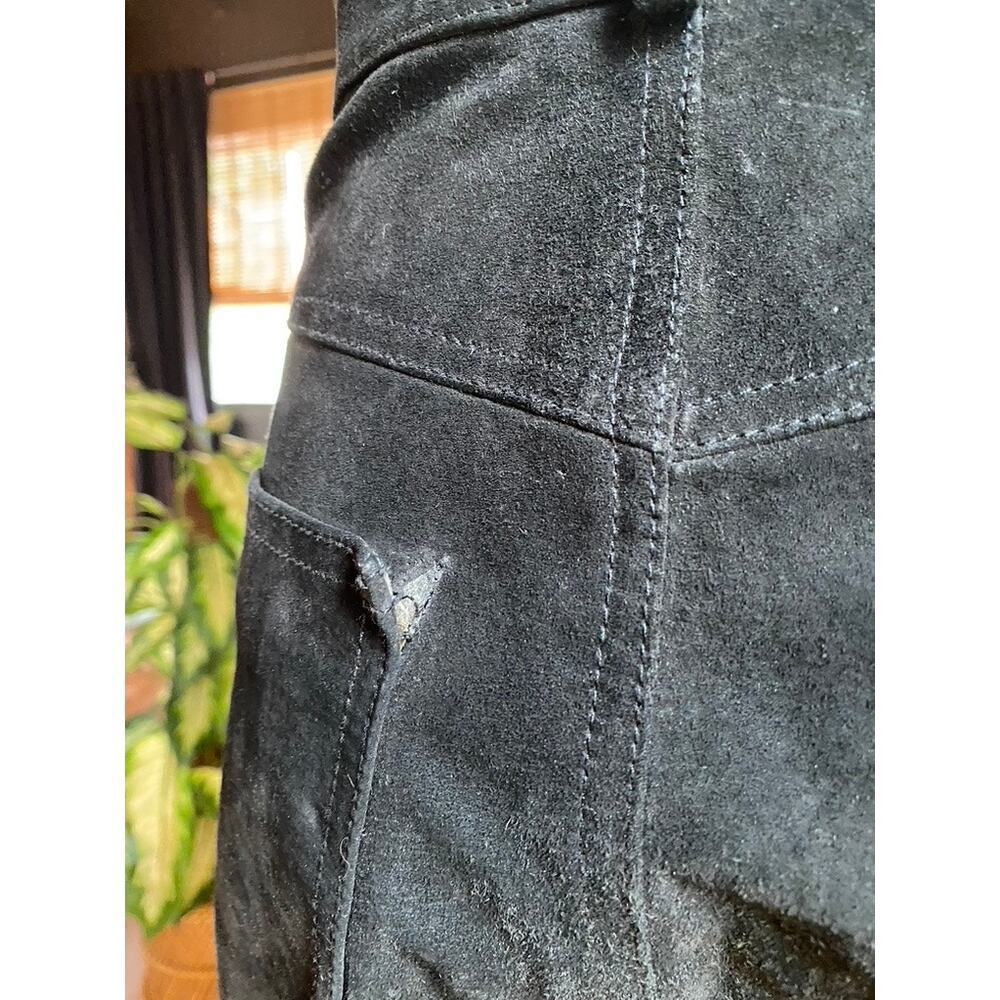 Vintage Suede Leather Pants - Picture 4 of 6